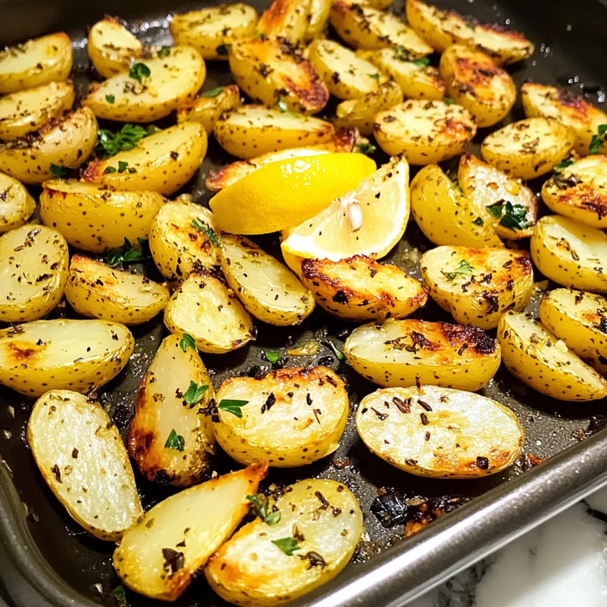 Griechische Zitronen-Kartoffeln einfach selbst gemacht