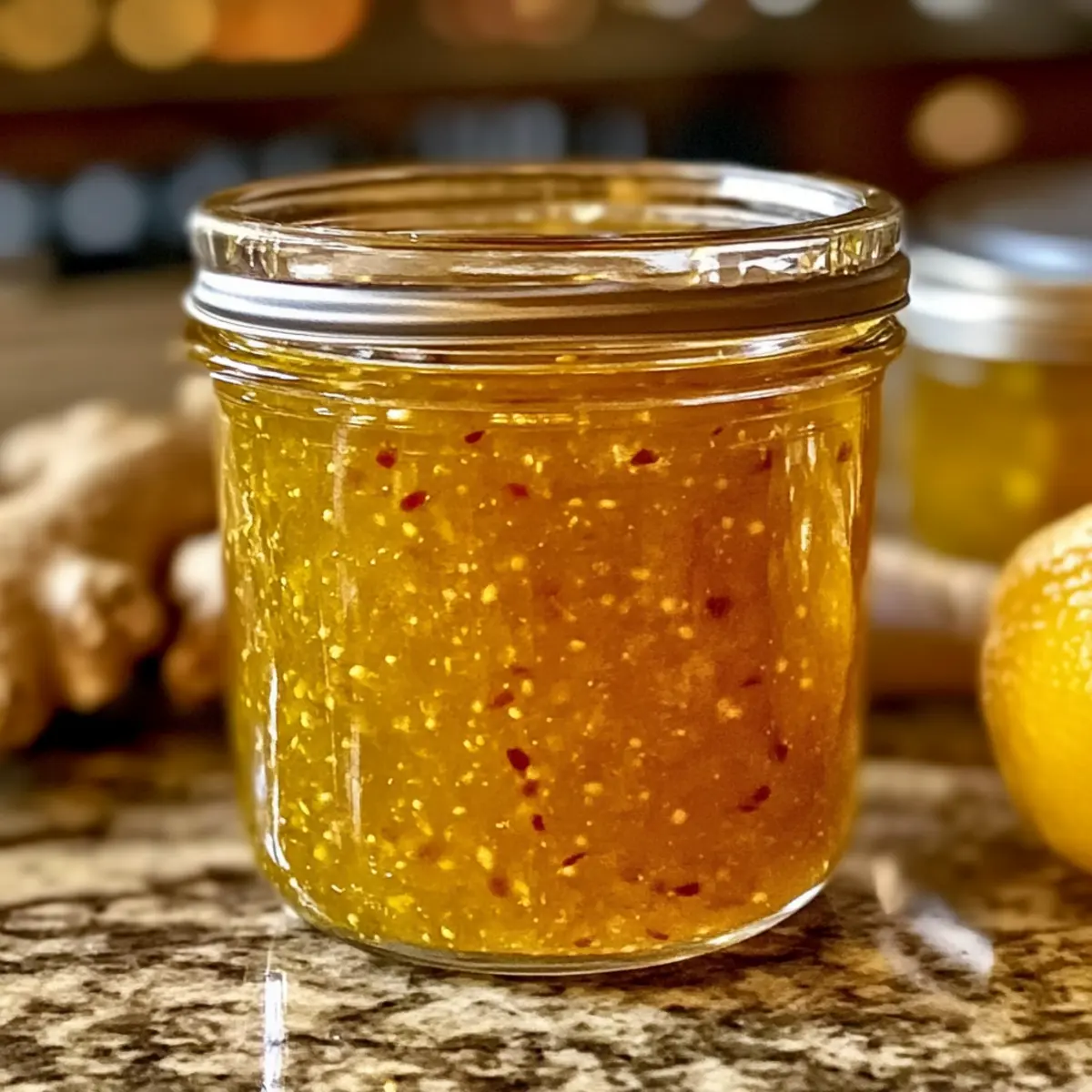 Zitronen-Ingwer-Marmelade selbstgemacht für jeden Tag