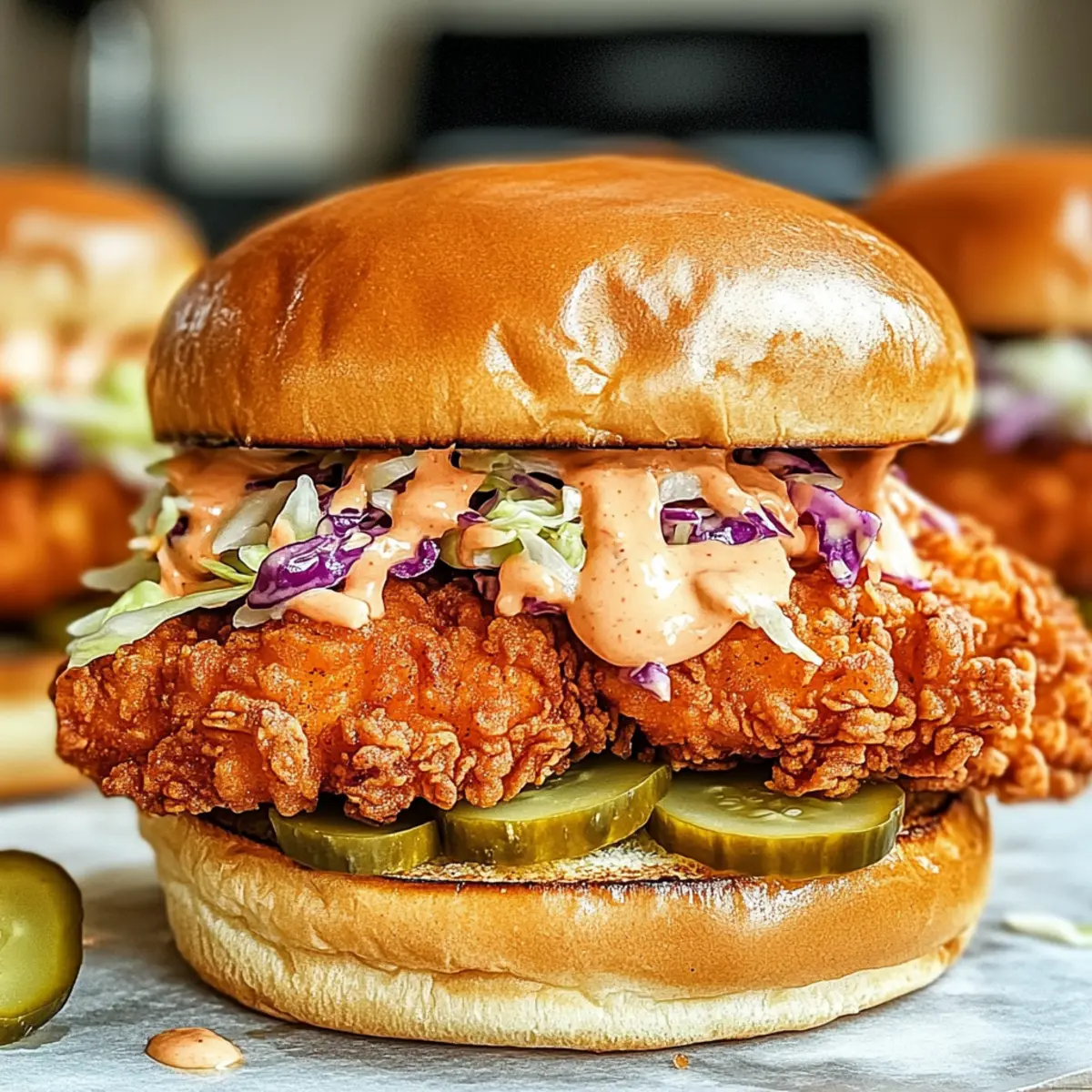 Nashville Hot Chicken Sandwiches für Zuhause