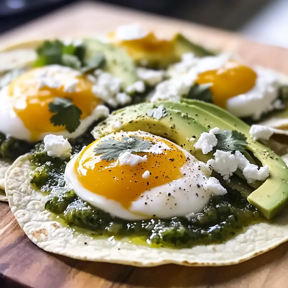 Salsa Verde Eier: Frühstück mit mexikanischem Flair