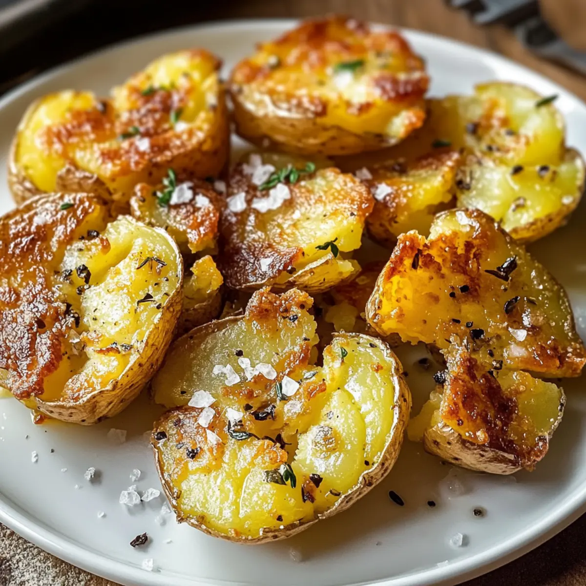 Zerdrückte Kartoffeln: Crispy Genuss für Zuhause
