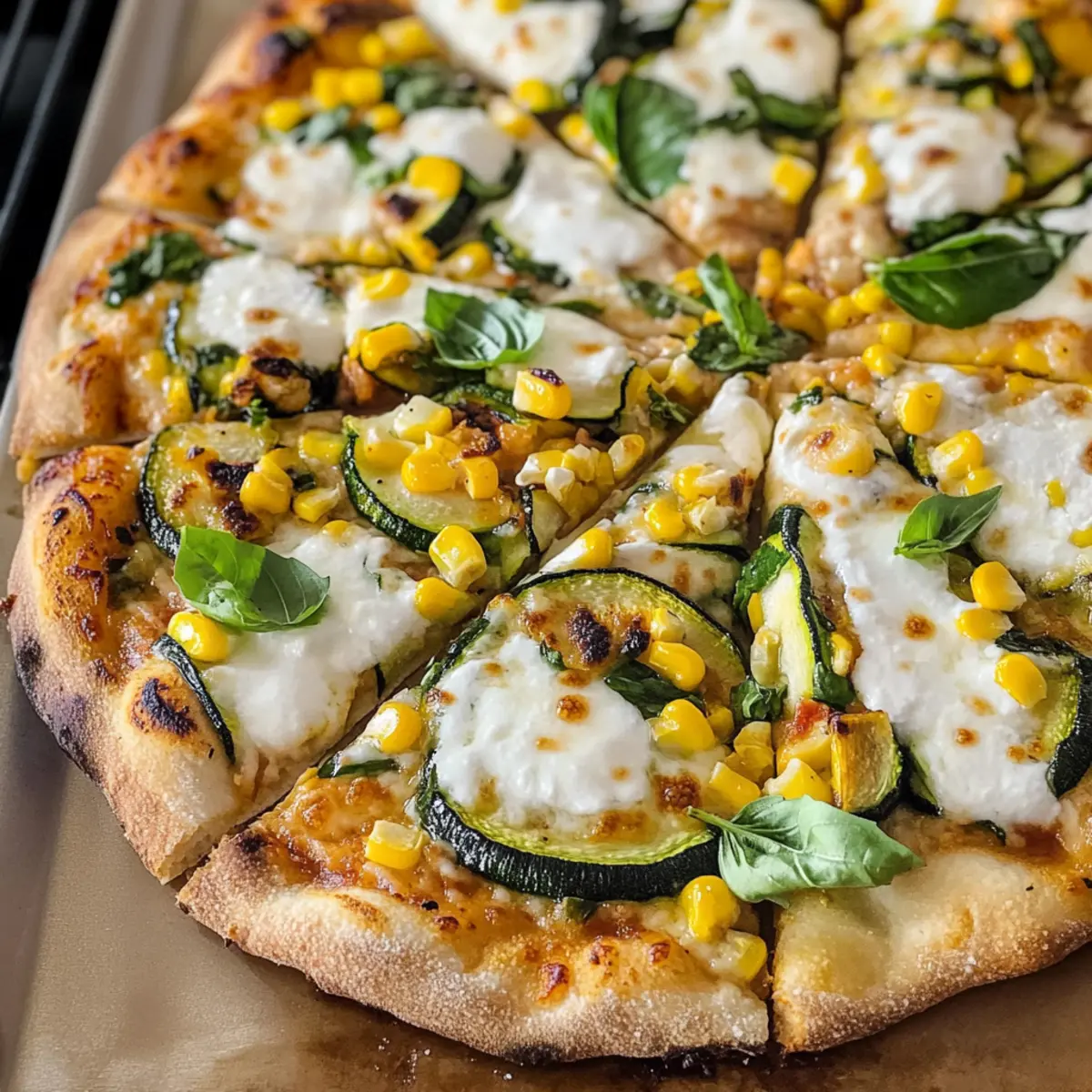 Sommerpizza mit rauchiger Chipotle-Honig-Note