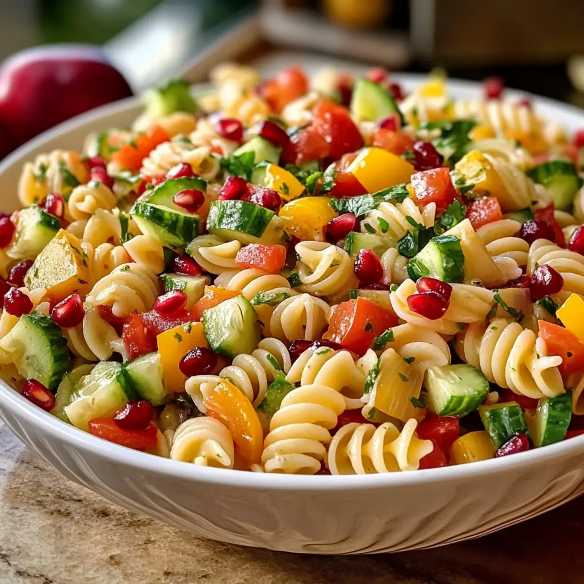 Lebendige Sommernudelsalat für frische Genussmomente