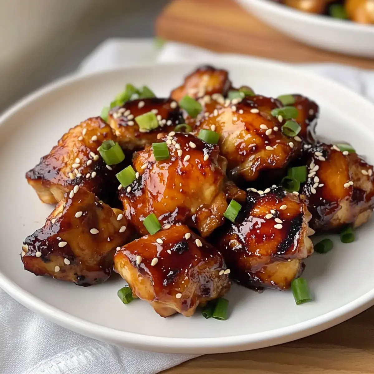 Luftfritteusen-Teriyaki-Hühnchen ganz einfach gemacht