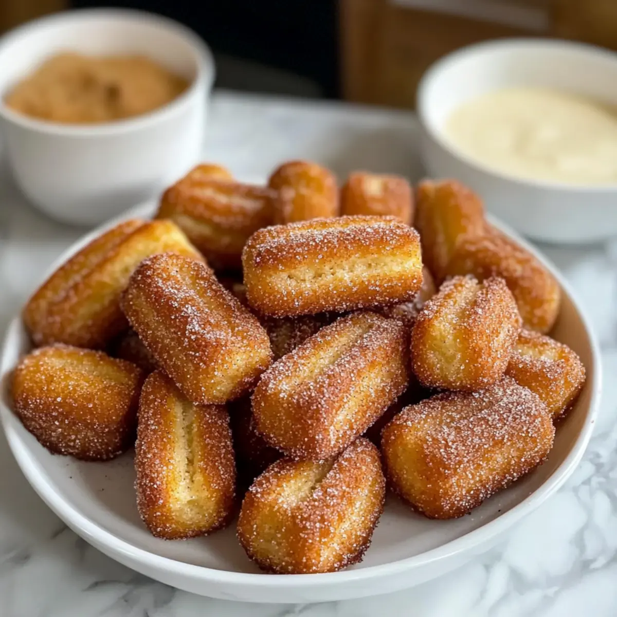 Gebackene Churro Bissen – Einfache süße Leckerei