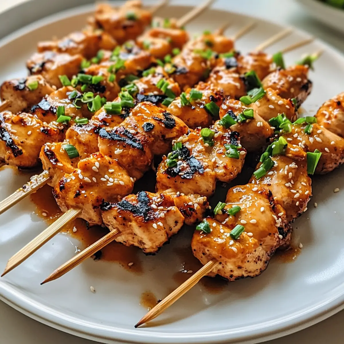 Bang Bang Hähnchen Spieße – Süß, Scharf und Lecker