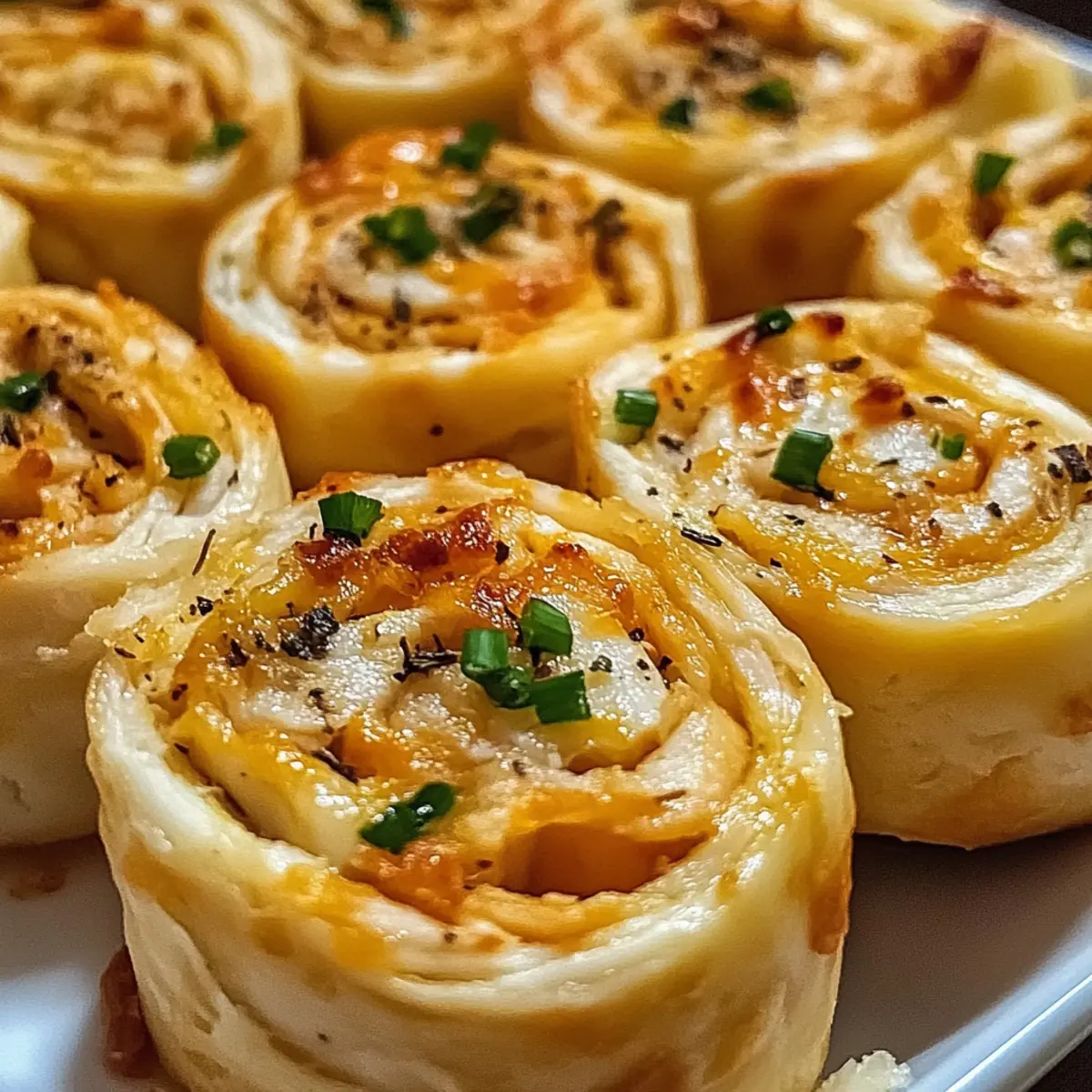 Knusprige Hähnchen-Pinwheels für perfekten Genuss