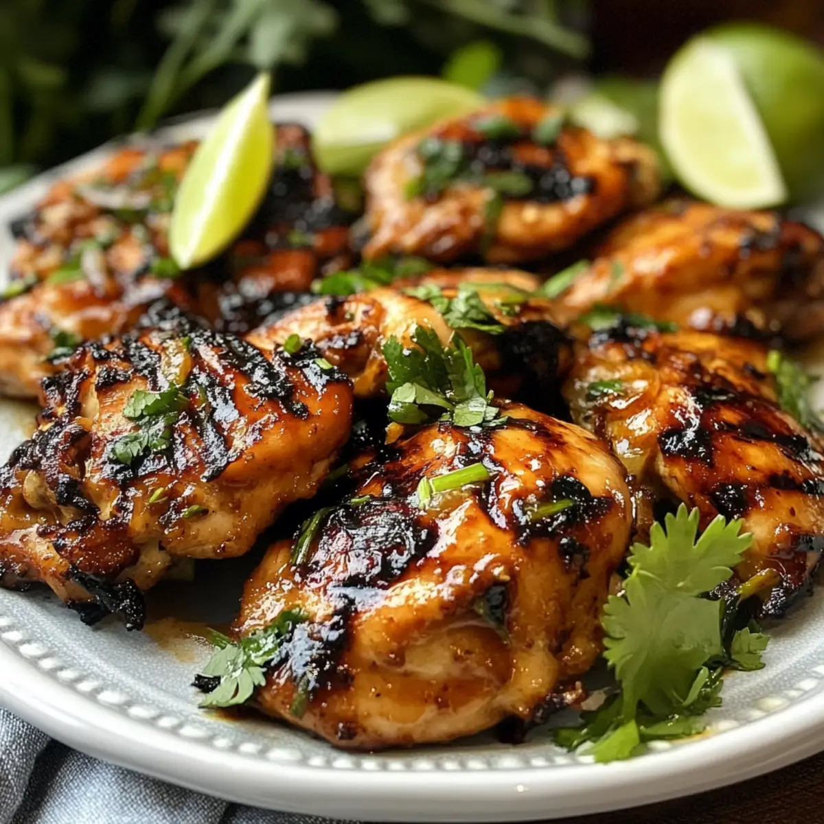 Gegrilltes Thai-Hühnchen mit Zesty-Marinade