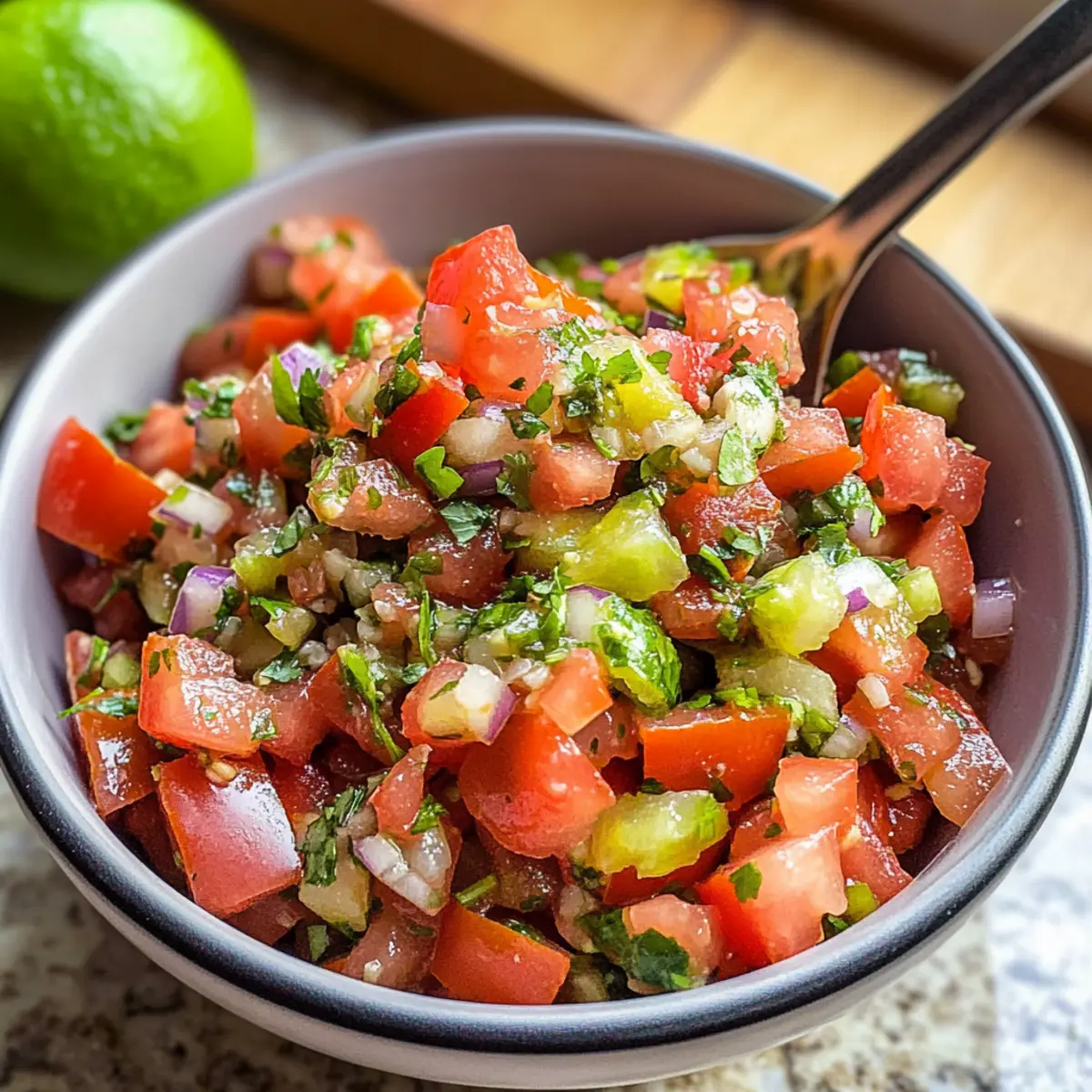 Hatch Chili Pico de Gallo für Sommergenuss