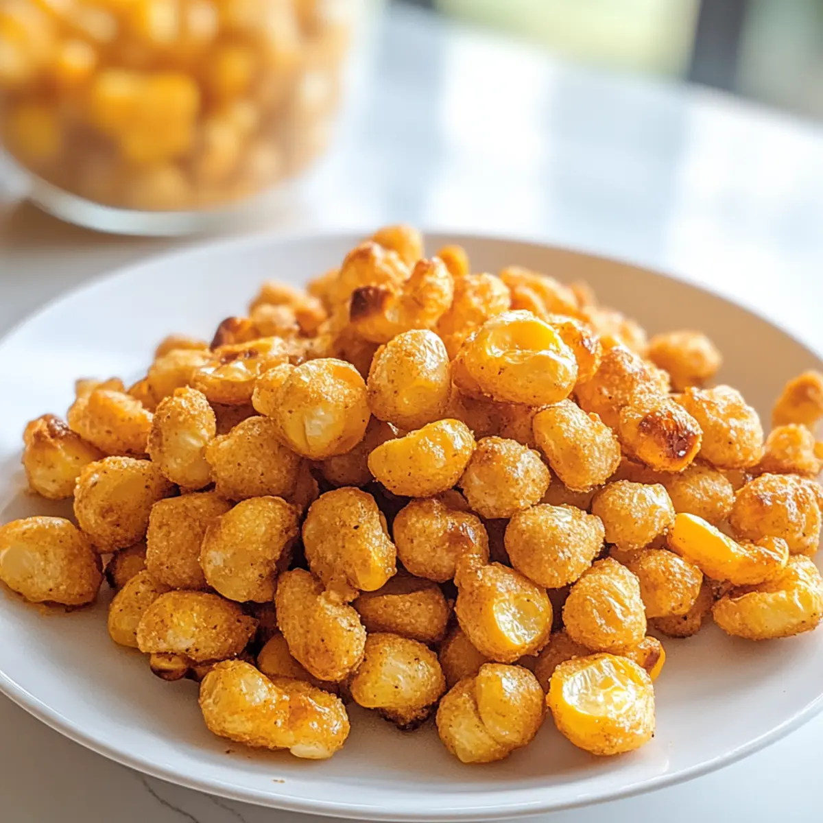 Gesunde Hausgemachte Maisnüsse für Snackfreunde