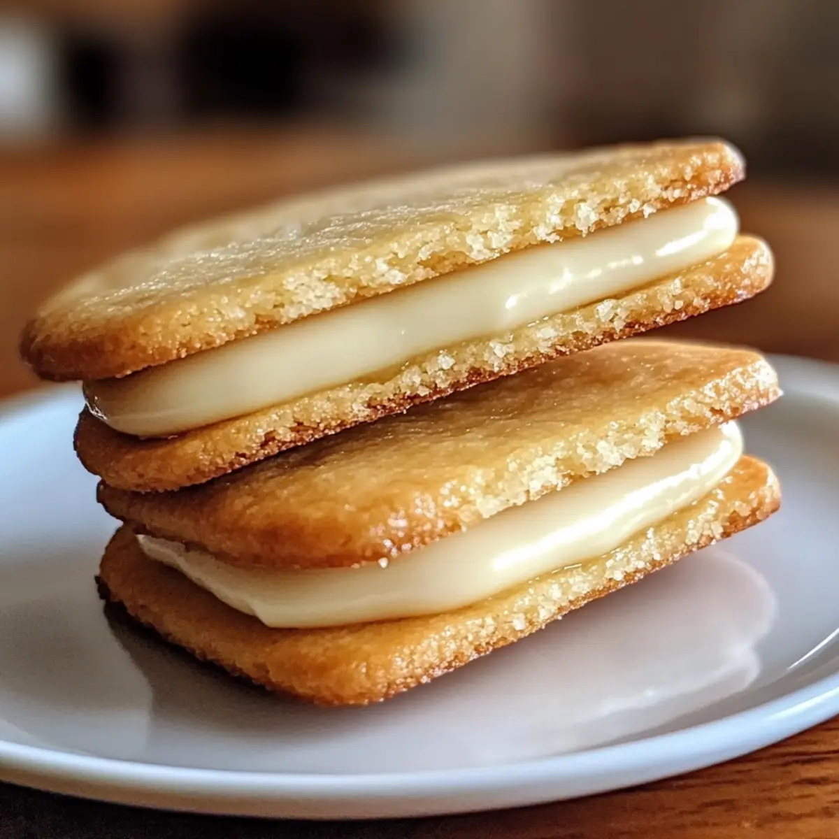 Japanische Sandwichkekse mit vielseitigem Ganache