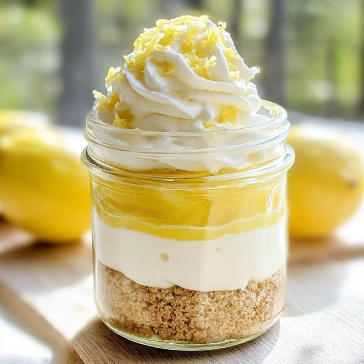 Zitronencreme und Vanillekäsekuchen Parfaits entdecken