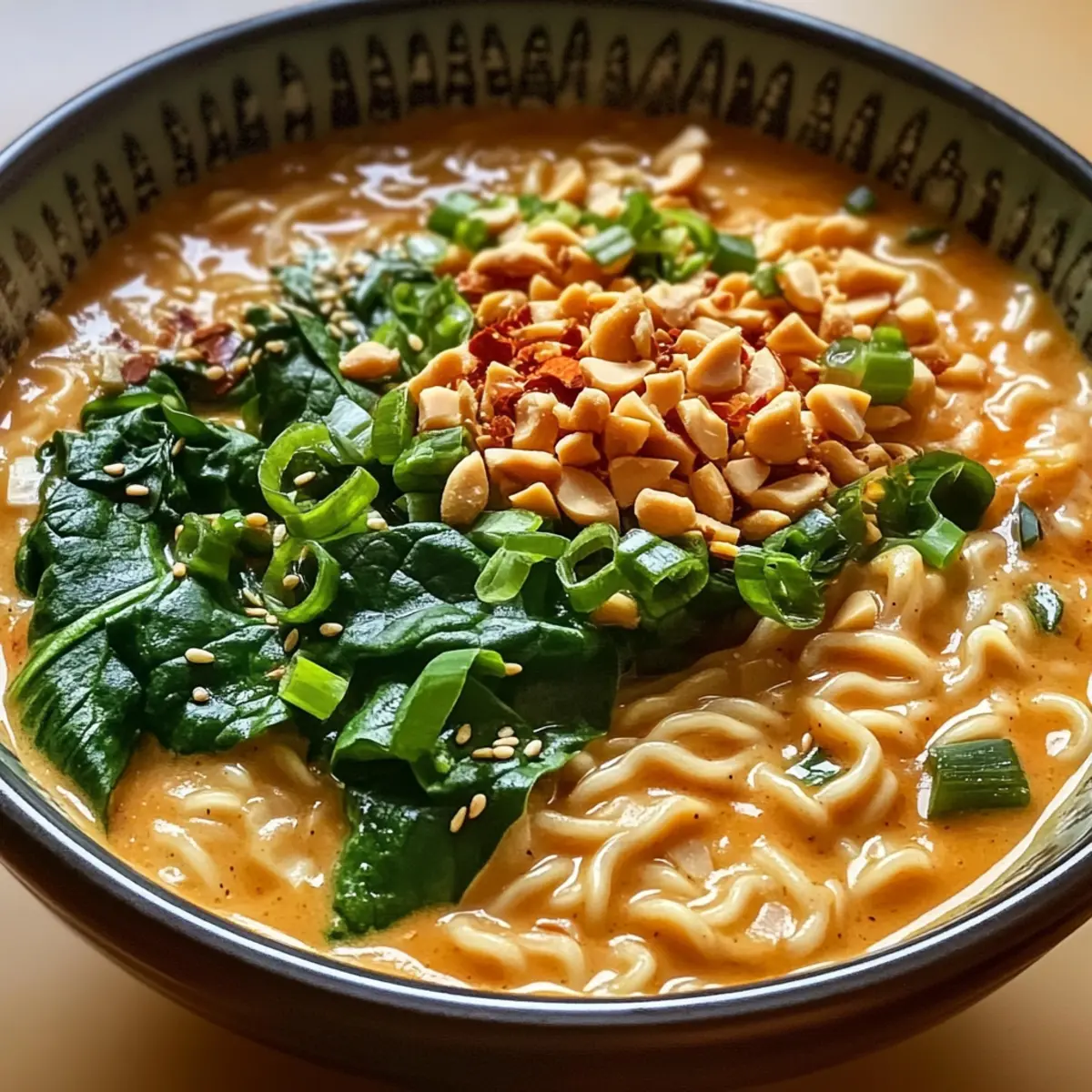 Miso Erdnuss Ramen – Schnelles veganes Wohlfühlessen