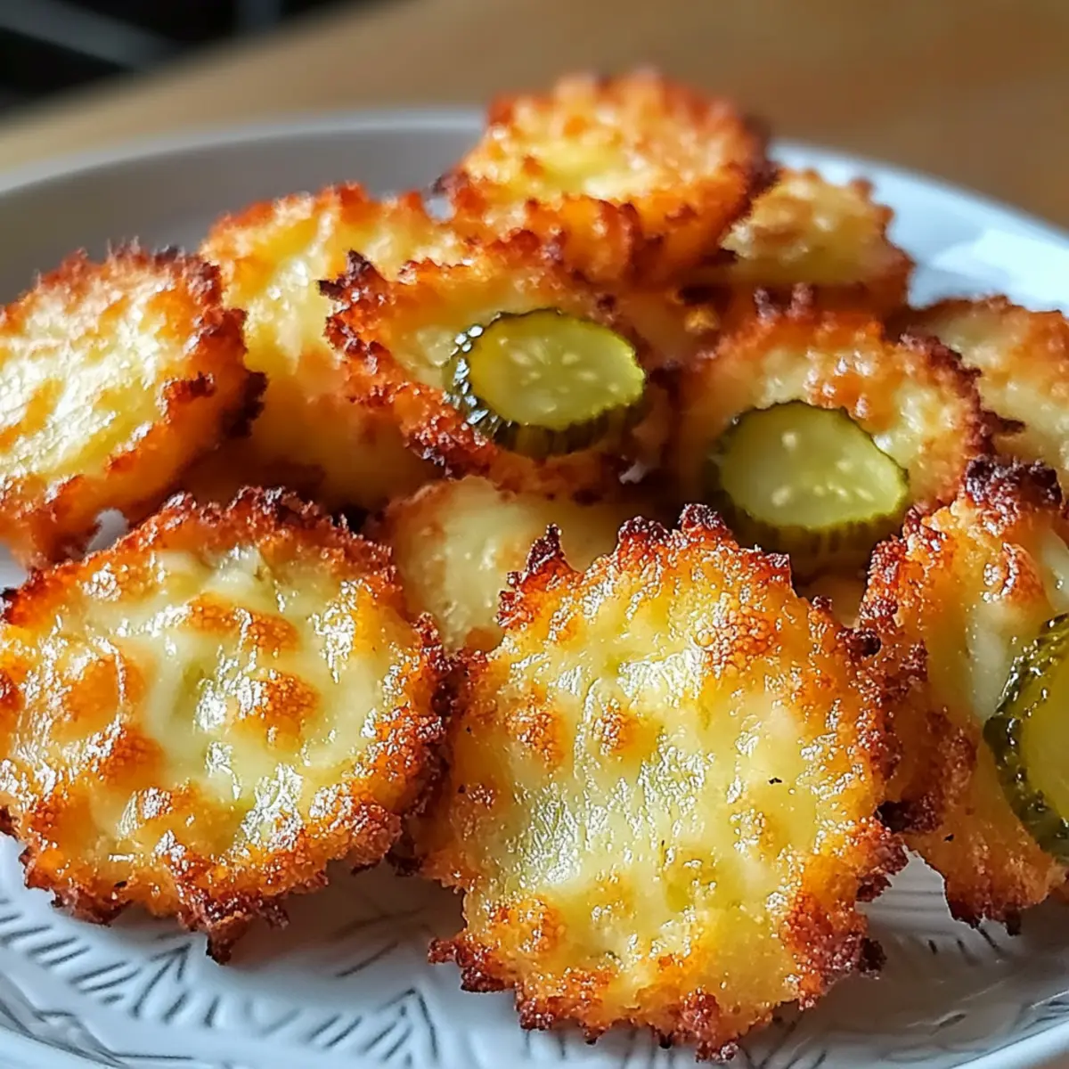 Gewürzgurke Käse Häppchen für den perfekten Snack