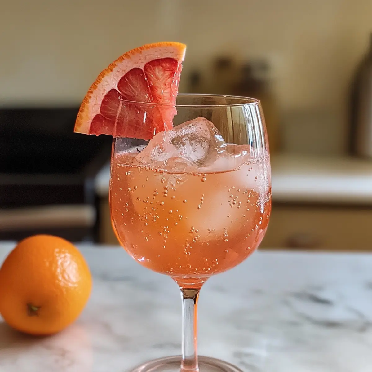 Erfrischender Pink Gin Spritz Cocktail für den Sommer