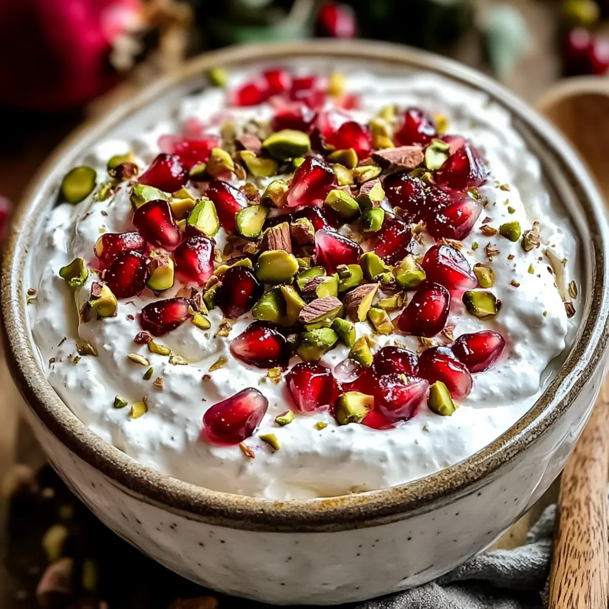 Granatapfel-Pistazien-Cremiger Feta-Dip Genuss