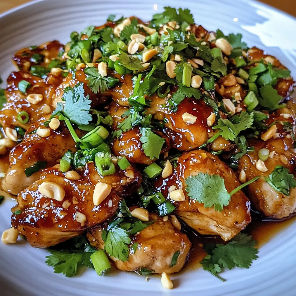 Süßes und würziges Thai-Hühnchen für schnelle Abende