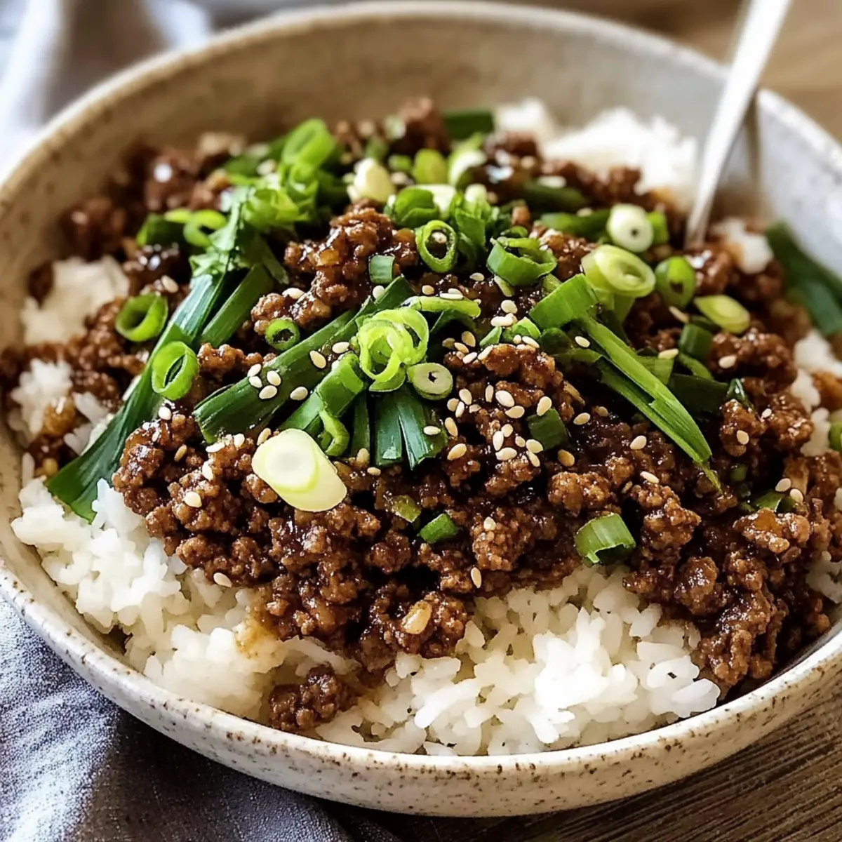 Asiatische Rindfleischschalen in 15 Minuten zubereiten