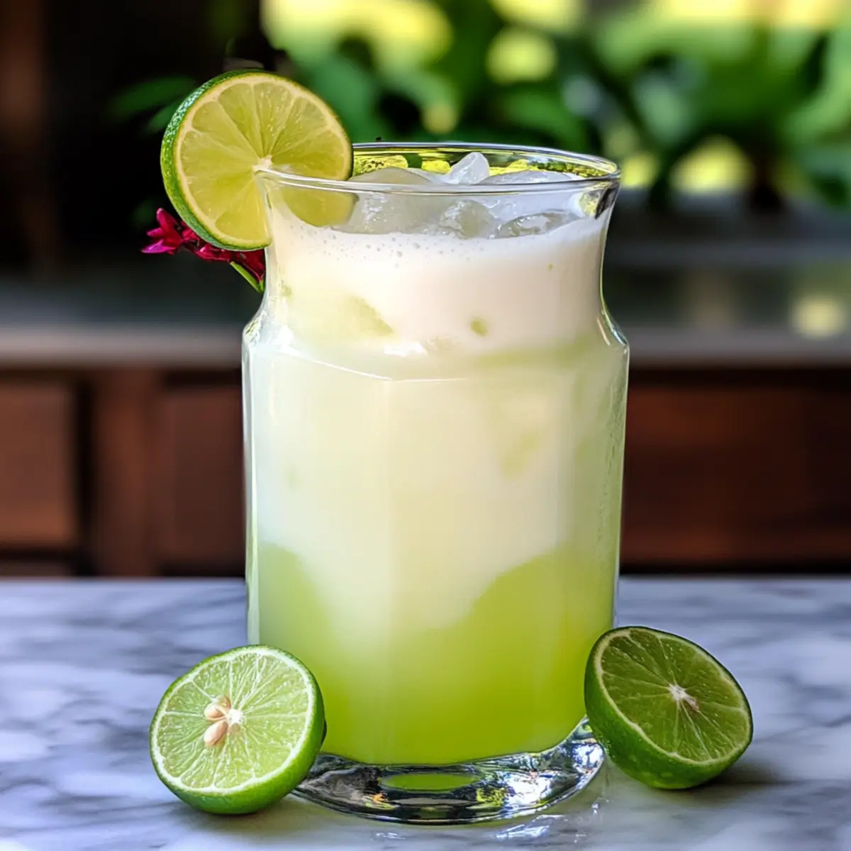 Erfrischende Brasilianische Limettenlimonade für den Sommer
