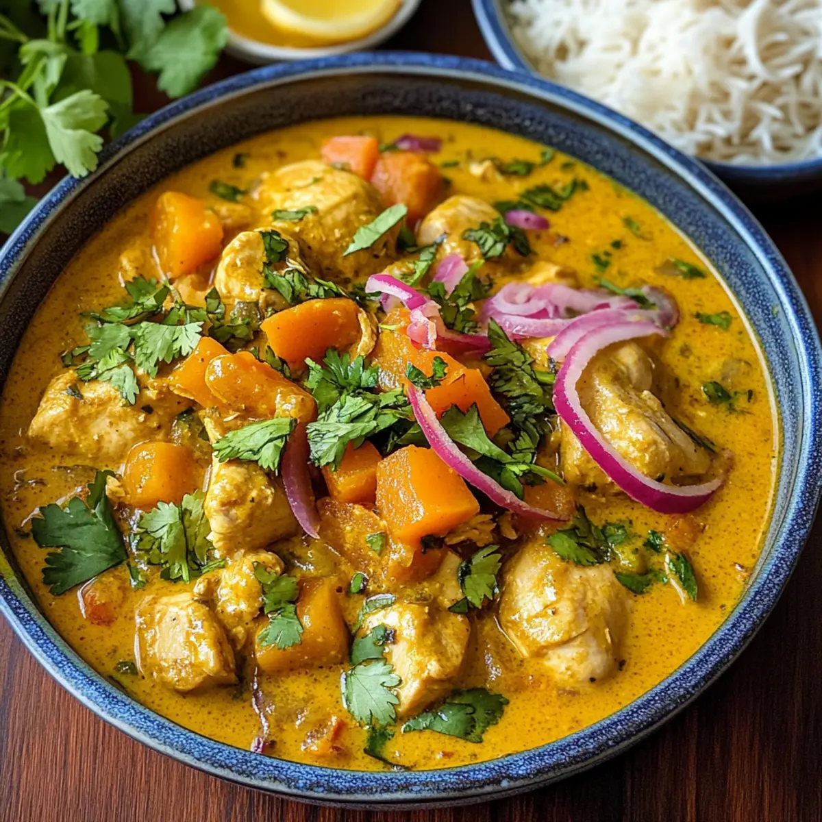 Butternut-Hühnchen-Kokos-Curry in 30 Minuten