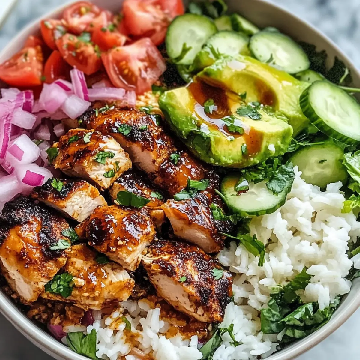 Cava Honig Harissa Hähnchen Schalen für alle Occasions