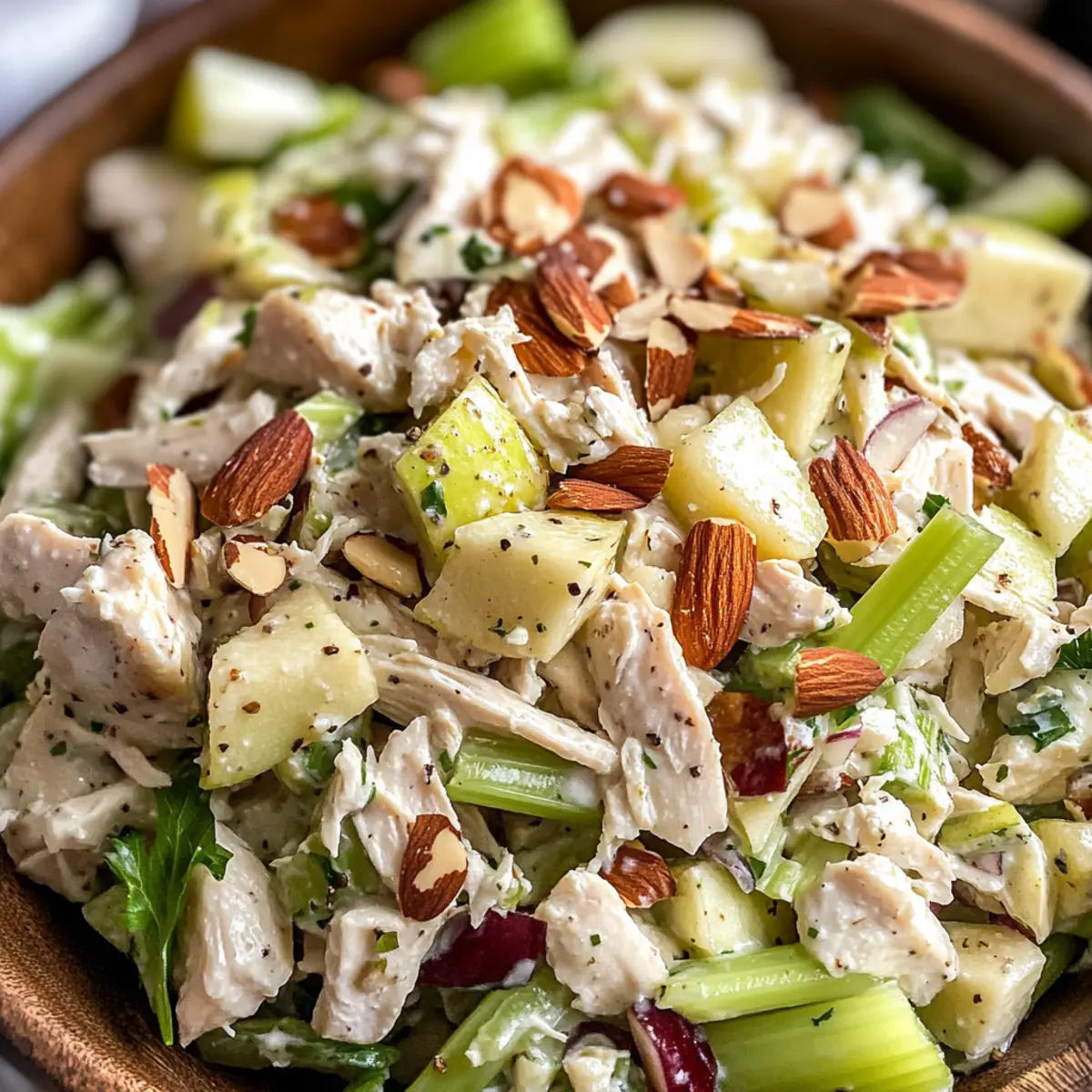 Hühnchensalat mit Äpfeln – Schnell und Köstlich