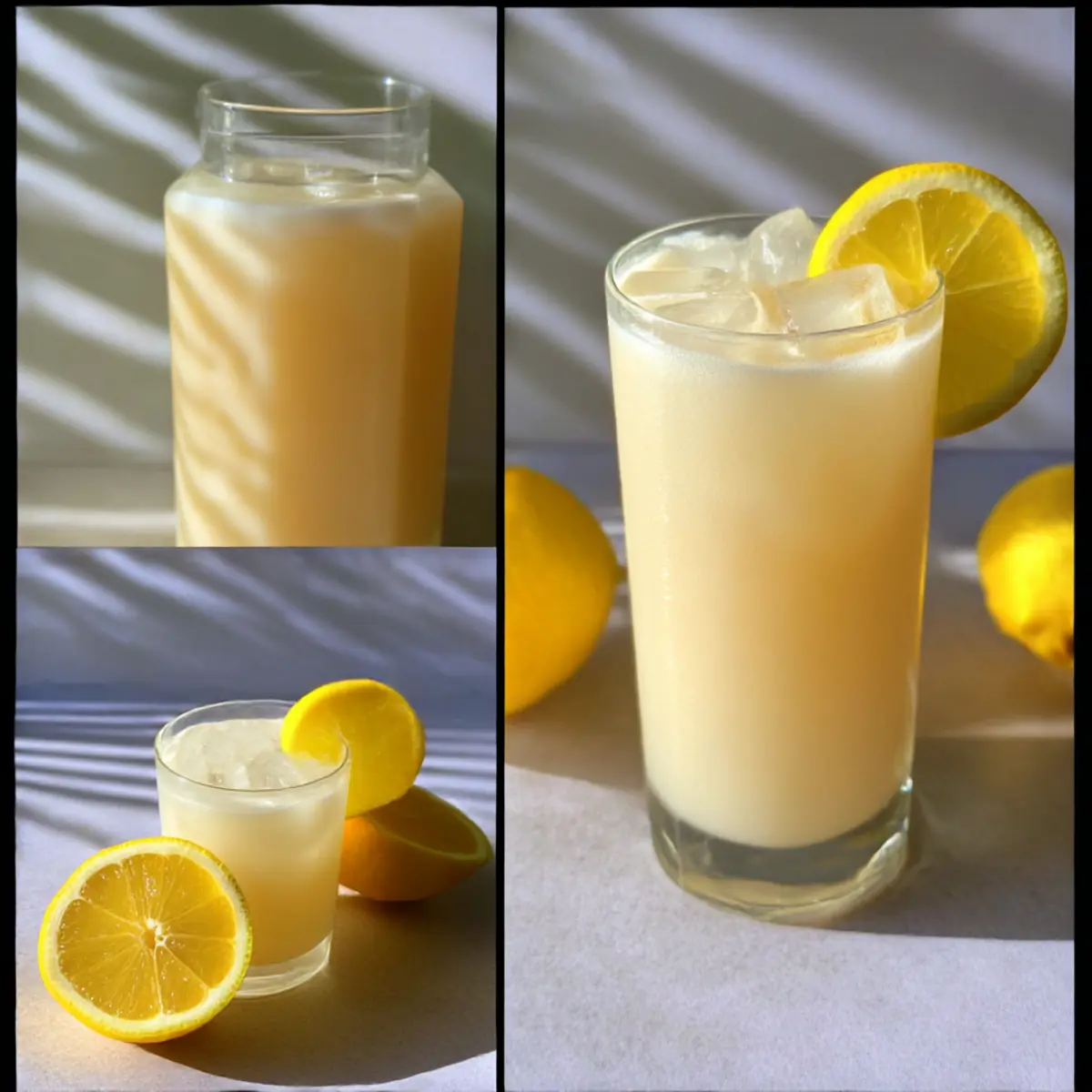Cremige Traum-Limonade für heiße Sommertage