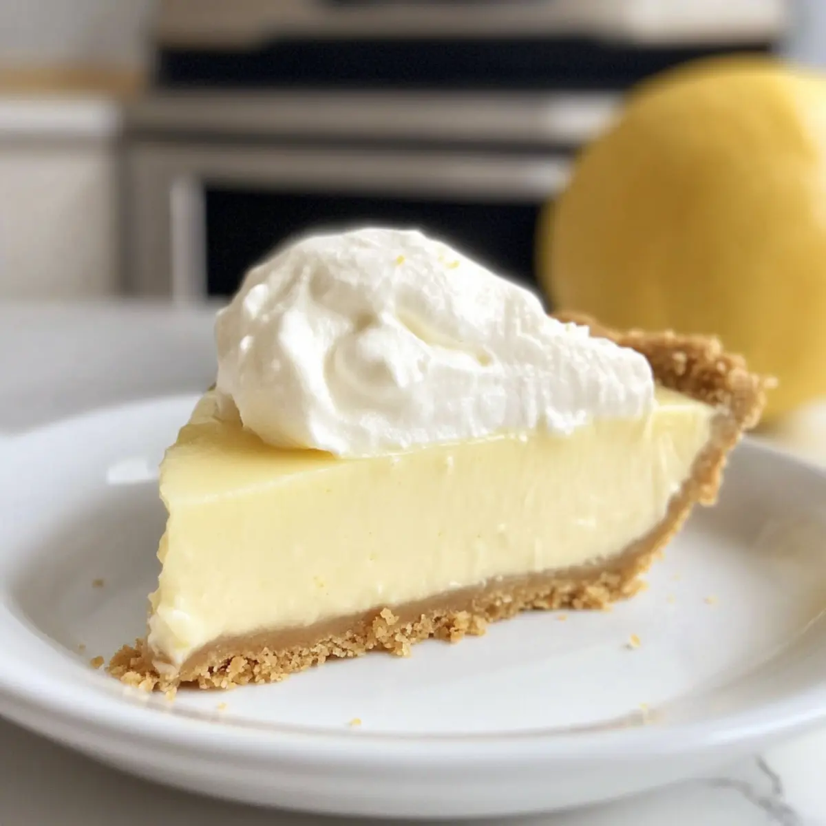 Cremiger Zitronen-Jello-Kuchen für warme Tage