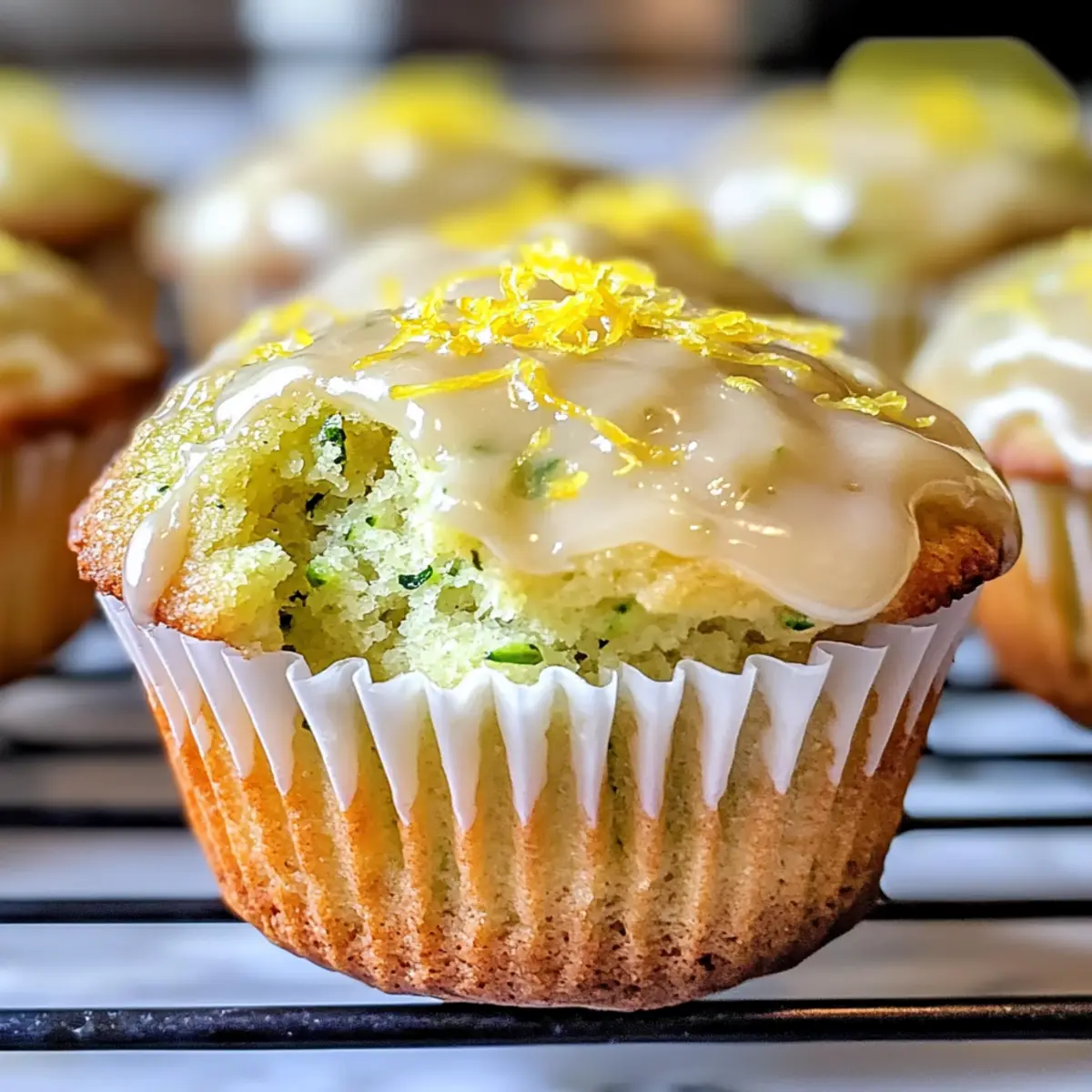 Zitronen-Zucchini-Muffins für den perfekten Genuss