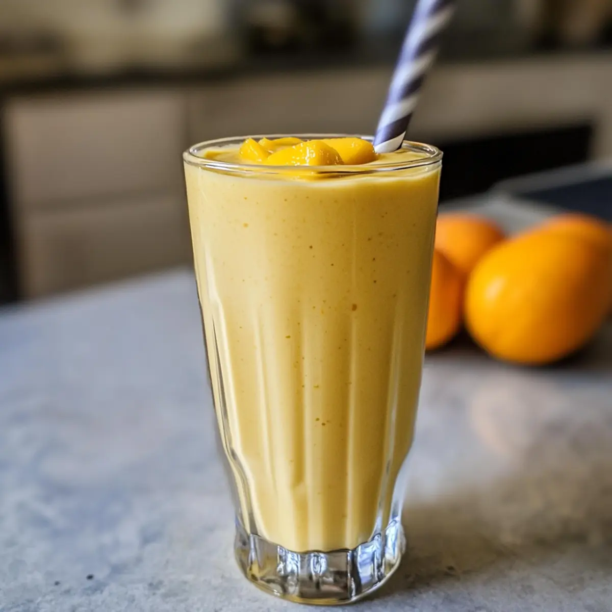 Mango-Orange-Smoothie zum Verlieben