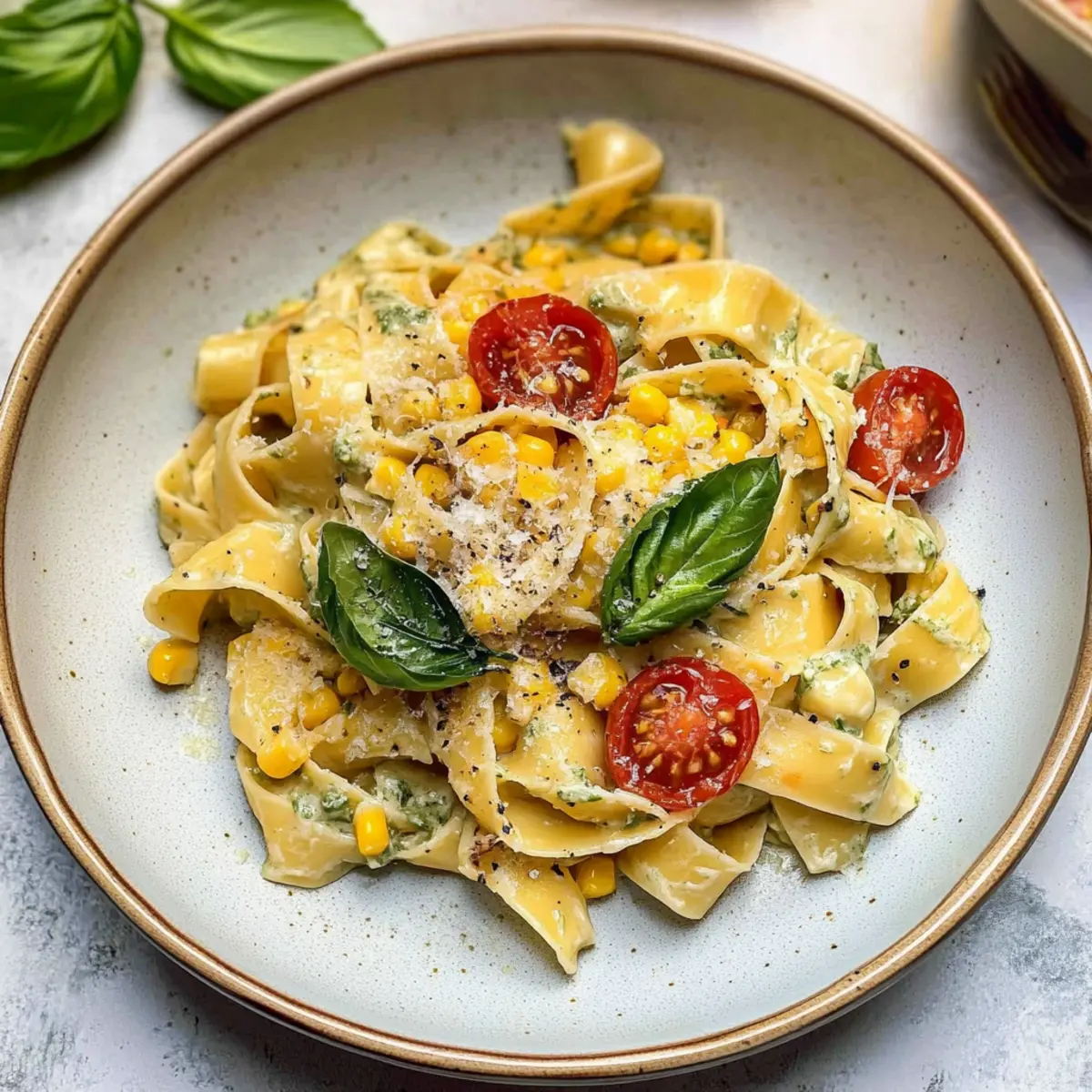 Lust auf Pappardelle-Nudeln mit cremiger Sauce?