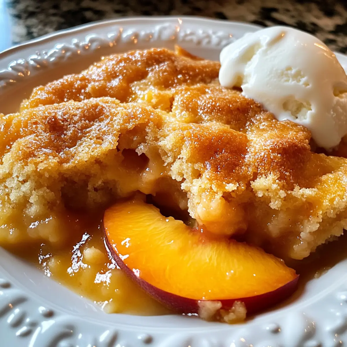 Pfirsich-Cobbler – Der perfekte Sommergenuss