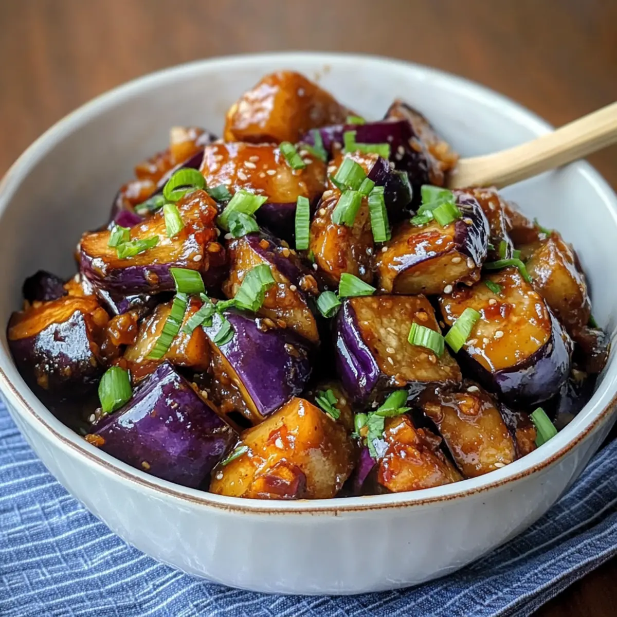 Szechuan-Aubergine: Veganer Genuss für jeden Tag