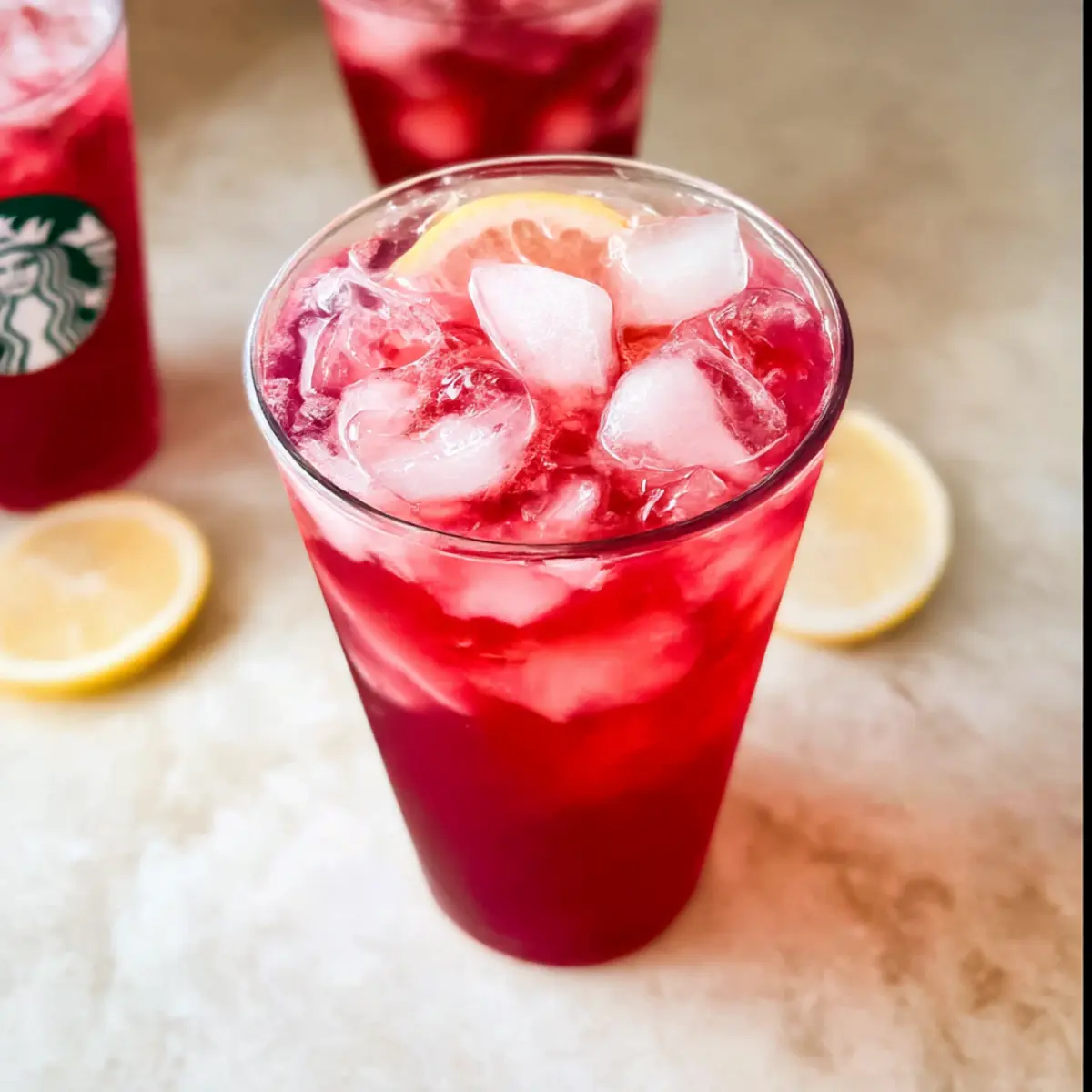 Starbucks Eistee Passion Tango Rezept einfach gemacht