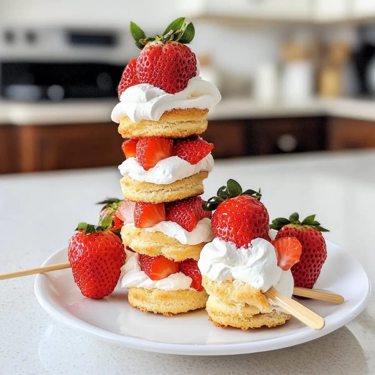Erdbeer-Shortcake-Kabobs in nur 30 Minuten