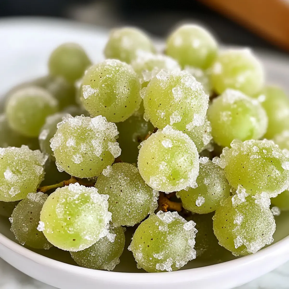 Zuckerhaltige Prosecco-Trauben mit Wodka genießen