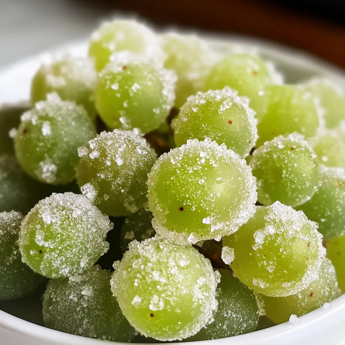 Zuckerhaltige Prosecco-Trauben mit Wodka für Festlichkeiten