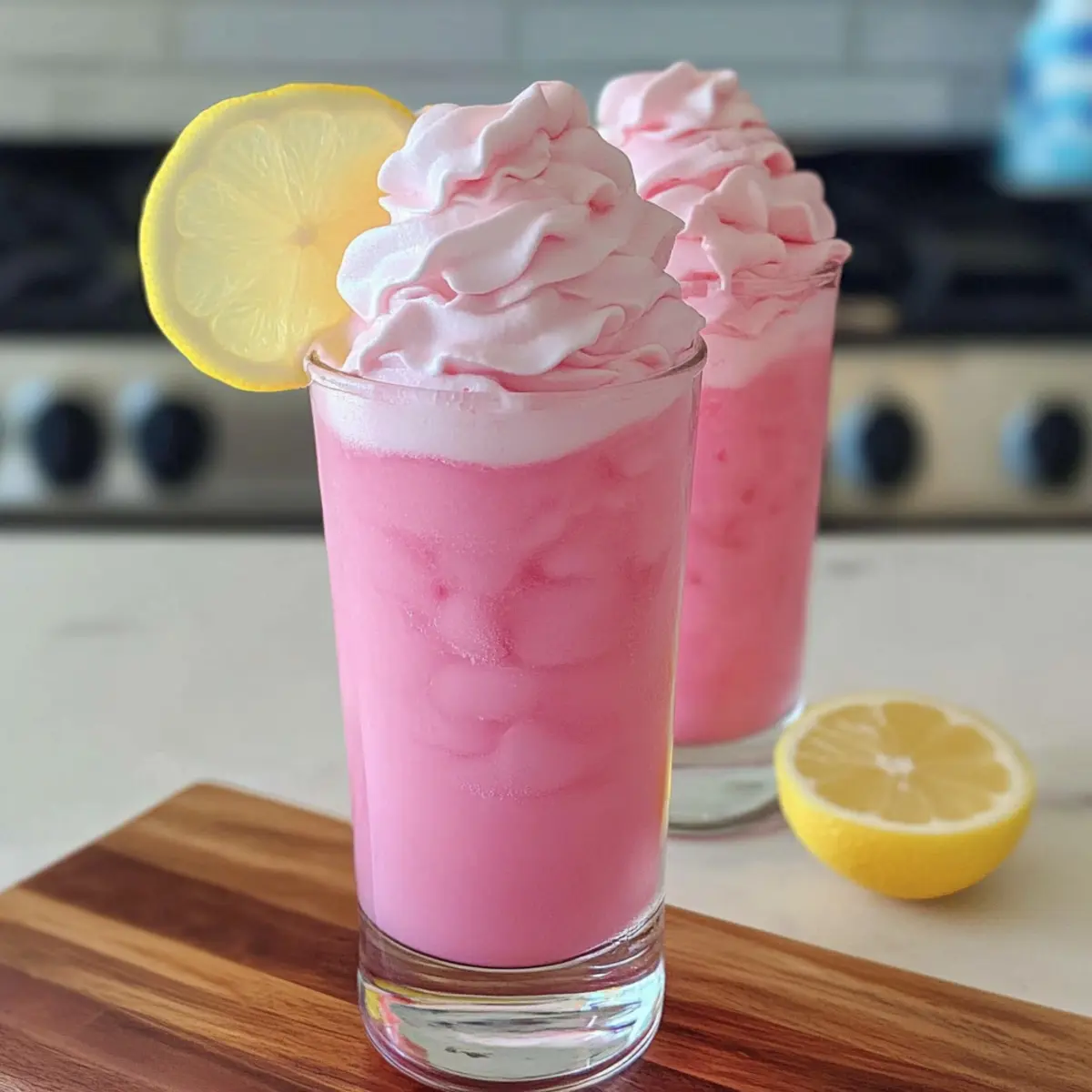 Schlagsahne Pinke Limonade für den perfekten Sommer